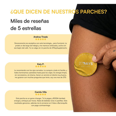 Parches Energy - 27DAYS®